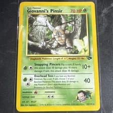 Giovanni's Pinsir 24/132 Gym Challenge Regular
