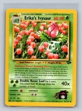 Erika's Ivysaur Uncommon Gym Challenge 041/132 LP