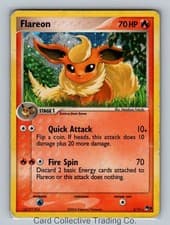 Flareon Rare POP Series 3 002/017 HP Holo