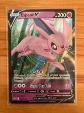 Pokemon SWSH: Sword & Shield Promo Cards Espeon V SWSH201 Holo NM
