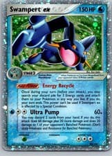 Swampert ex Holo Ultra Rare Crystal Guardians 98/100 HP