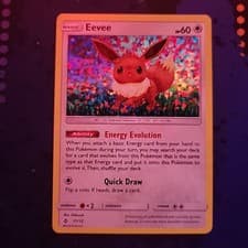 Pokémon - Eevee - 2018 McDonald's Promo Card 11/12 - Holo Rare LP