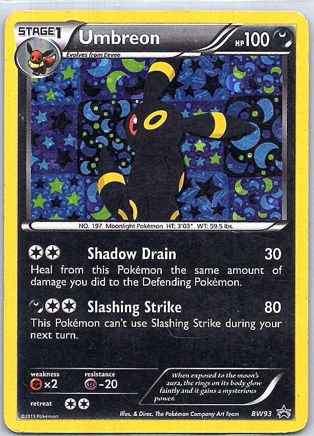 Black and White Promos #BW93 Umbreon Holo