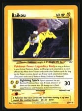 Raikou (22) Rare Neo Revelation 22/64 LP