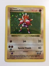 Hitmonchan - Pokemon Shadowless Base Set 7/102 - EX