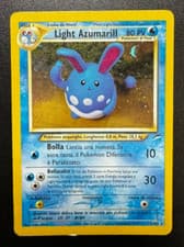 Pokemon Card Light Azumarill Holo 13/105 Neo Destiny ITA Good Italian Card