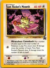 Team Rocket's Meowth Promo WoTC Promo 18/53 NM