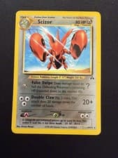 Pokemon TCG Scizor (29) Rare Neo Discovery 29/75