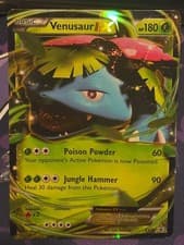 Pokémon TCG Venusaur EX XY28 Black Star Promo Holo Card