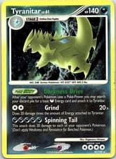 Tyranitar 30/100 (DP Stormfront) Holo - Deck Exclusives - LP