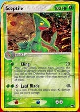 2004 Pokemon Sceptile Holo Rare - 4/17 - POP Series 1