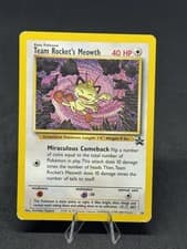 Team Rocket's Meowth 18/53 Wotc Promo Regular