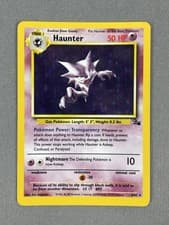 Haunter Fossil 6/62 - Unlimited Holo Rare -- NM/LP