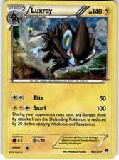 Luxray - 46/99 (Cracked Ice Holo) Holo Promo Blister Exclusives 046/099 LP
