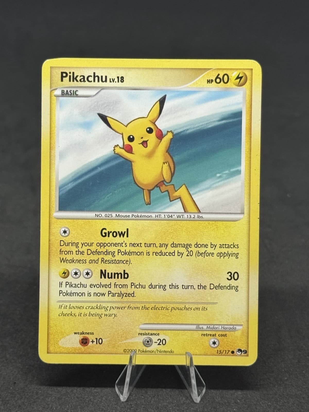 Pikachu 015/017 POP Series 9 Regular