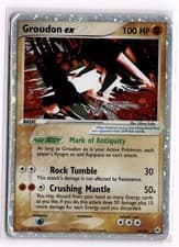 Groudon ex Hidden Legends Fighting Holo 93/101 HP