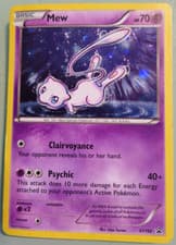 Pokemon Mew XY192 Black Star Promo Holo Card MP