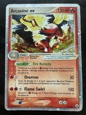Pokemon Arcanine ex 83/92 EX Legend Maker Holo (HP/Damaged)