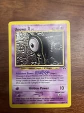 Pokémon TCG Unown [A] Neo Discovery 33 Regular Unlimited Rare