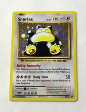 Pokemon TCG Snorlax XY179 XY Holo Promo 130HP Basic Pokemon Card EN