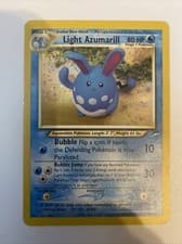 Pokemon Light Azumarill Neo Destiny 13/105 Unlimited Holo Rare! NM/M!