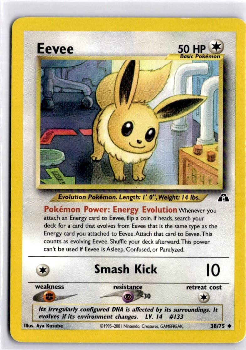 Eevee Uncommon Neo Discovery 38/75 MP