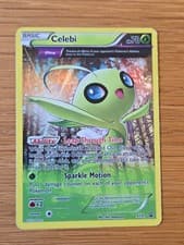 Celebi XY93 Black Star Promo Full Art Cosmos Holo Pokemon MP