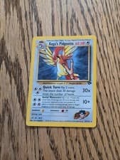 Koga's Pidgeotto 37/132 Gym Challenge Rare Pokemon Card LP