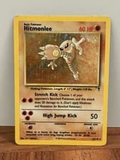 Vintage Pokemon Legendary Collection 2002 Hitmonlee Holo 013/110 MP