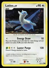 Latios 4/17 Holo Rare POP Series 7 Pokemon Card