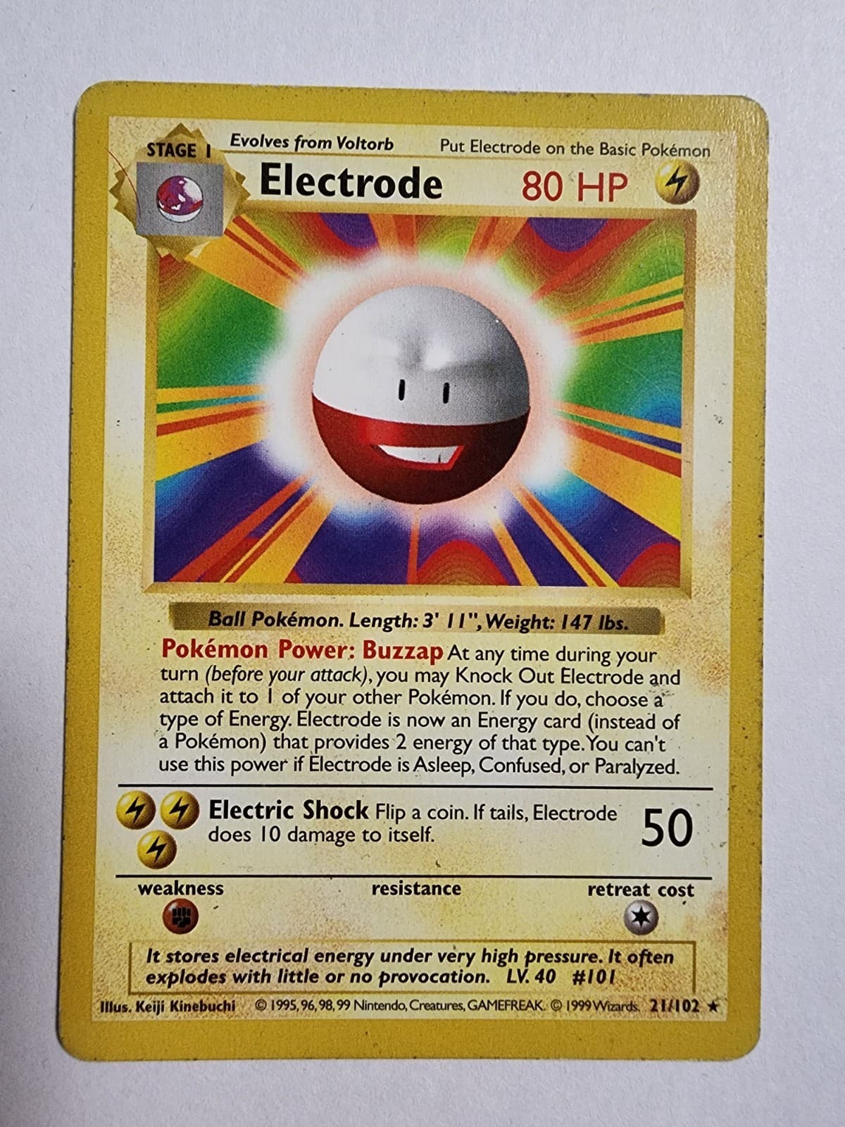 Electrode 021/102 Base Set (Shadowless) Regular