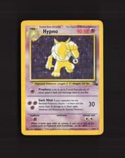 Hypno 8/62 Fossil Holo Rare Pokemon Card DMG