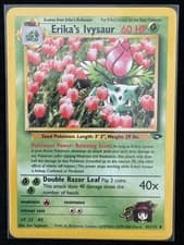 Erika's Ivysaur Gym Challenge Unlimited 41/132 Pokemon Vintage WOTC
