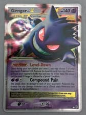 Pokemon TCG Gengar LV.X 97/99 Platinum Arceus Holo Ultra Rare Foil Card