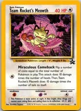 Team Rocket's Meowth Promo WoTC Promo 18/53 NM
