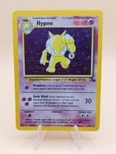 Hypno Fossil 8/62 Holo Rare Pokemon Card - WOTC 1999