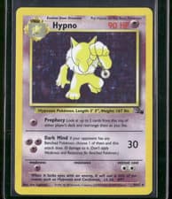 Hypno - 8/62 - Holo Rare - Fossil (MP) Pokemon Card