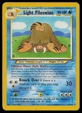 Light Piloswine 26/105 Rare Neo Destiny Pokemon