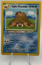 Pokemon - Light Piloswine  26105 - Rare- Neo Destiny Set