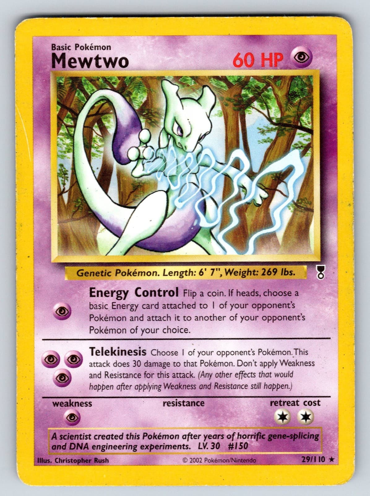 Normal Mewtwo 029/110 Legendary Collection HP