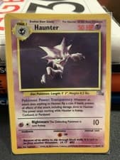 Haunter 6/62 Holo Fossil - Pokemon Card - LP