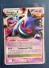 Gengar LV.X Ultra Rare 97/99 - Platinum Arceus - Played (MP/HP) - Pokémon TCG