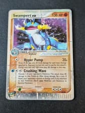 Swampert Ex 95/95 Holo Ex Team Magma Vs Team Aqua Heavy Played