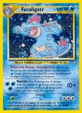 Feraligatr - 5/111 - Pokemon Neo Genesis Unlimited Holo Rare Card WOTC HP
