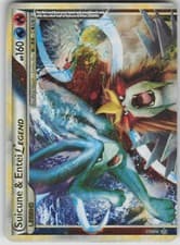 Pokemon TCG Suicune & Entei Legend (Top) Ultra Rare Unleashed 94/95