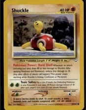 Shuckle Common Neo Revelation 51/64 Fighting Unlimited Pokemon Card