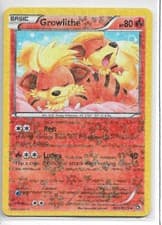 Growlithe Uncommon Legendary Treasures: Radiant Collection RC4/RC25 LP