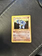 MACHOKE SHADOWLESS BASE SET 34/102 FREE SHIPPING