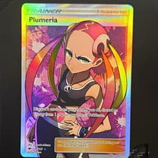 The Pokémon Company Plumeria SM Burning Shadows 145/147 Holo Full Art UR EN