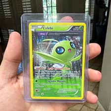 NM Pokémon TCG Celebi XY93 XY Promo Holo EN Basic 70 HP Stop The Pokémon Company